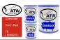 Preview: Chevrolet, Torch Red, 70 / WA9075: 1L Lackdose + 1L Klarlack + 500ml Härter - Set, von ATW Autoteile West.